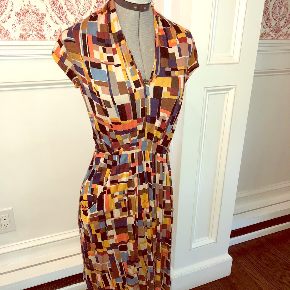 French Connection Abstract Print Dress